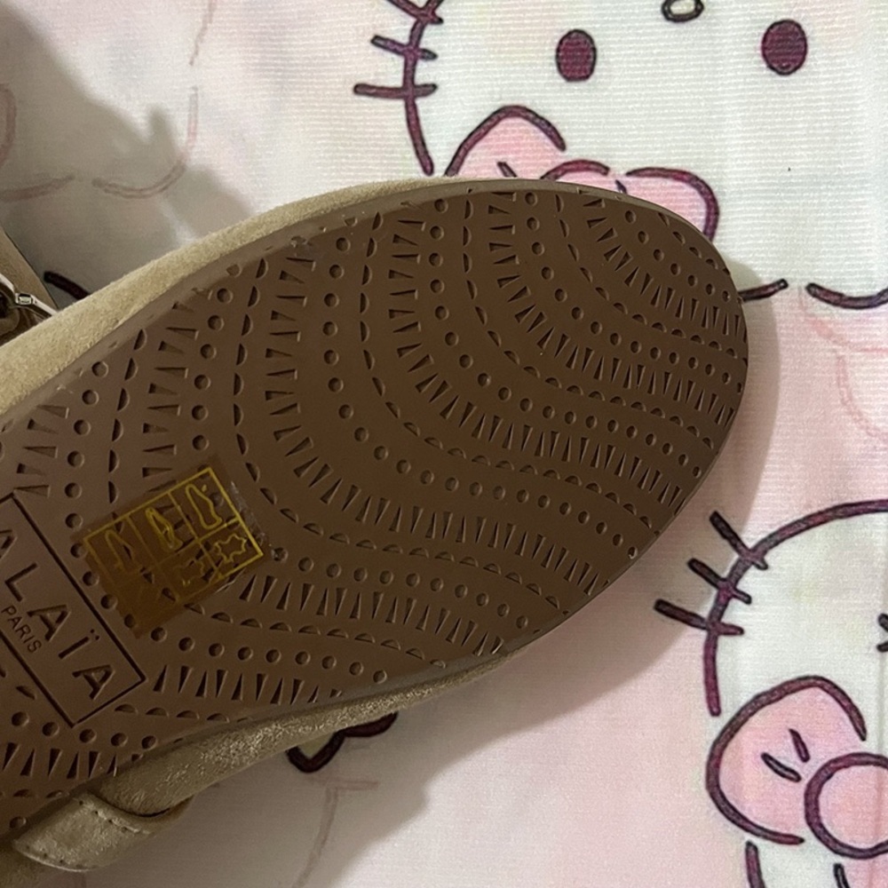 Alaia Lambswool Mary Jane Flats - Picture 8 of 8